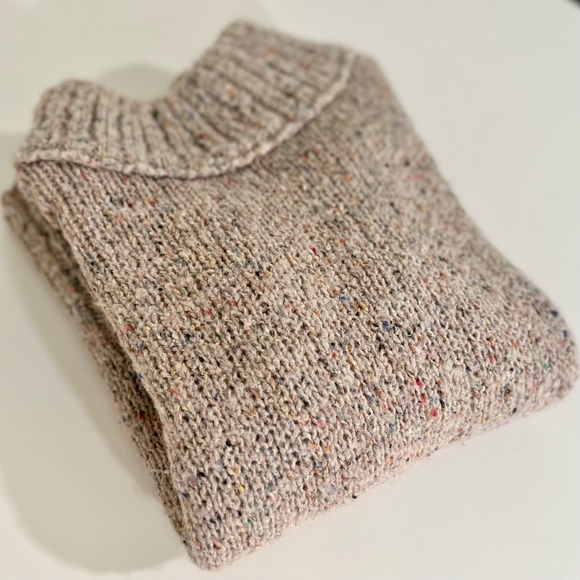 J Crew | Mockneck Funfetti Chunky Sweater - Picture 2 of 6
